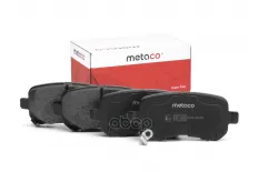Колодки тормозные задние, CHRYSLER DODGE JOURNEY (2009>) METACO арт. 3010-153