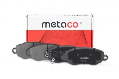 Колодки тормозные передние к-кт METACO арт. 3000-262
