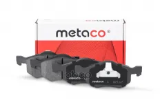 Колодки тормозные передние к-кт METACO арт. 3000-124
