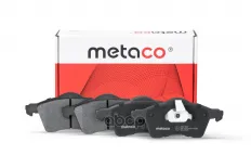 Колодки тормозные передние к-кт METACO арт. 3000-266