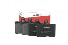 Колодки тормозные задние дисковые к-кт METACO арт. 3010-166