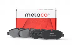 Колодки тормозные передние к-кт METACO арт. 3000-270