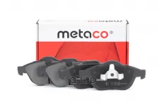 Колодки тормозные передние к-кт METACO арт. 3000-438