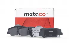 Колодки тормозные передние к-кт METACO арт. 3000-634