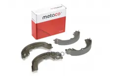 Колодки тормозные барабанные FORD TRANSIT 2000>/LDV MAXUS (2005 >) 280x65ММ от 3 тонн METACO арт. 3020-053