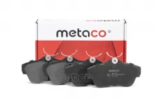 Колодки тормозные задние дисковые к-кт METACO арт. 3010-212