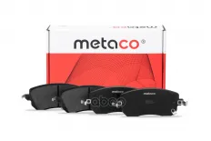Колодки тормозные передние к-кт JOLION (2021>) METACO арт. 3000-783