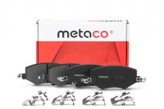 Колодки тормозные передние к-кт METACO арт. 3000-784
