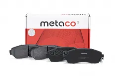 Колодки тормозные передние к-кт METACO арт. 3000-785