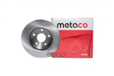Диск тормозной передний вентилируемый METACO арт. 3050141