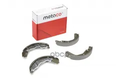 Колодки барабанные к-кт Suzuki Ignis II (HR) (2003-2008), Opel Agila A (2000-2008) METACO арт. 3020-091