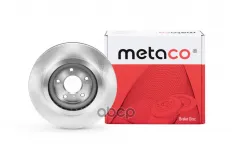 Диск тормозной передний вентилируемый METACO арт. 3050452