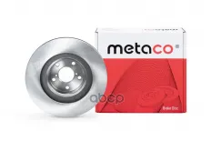 Диск тормозной передний вентилируемый Subaru Forester (S11) (2002-2007), Subaru Forester (S12) (2008 METACO арт. 3050-053