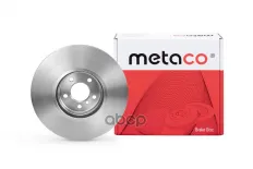 Диск тормозной передний вентилируемый METACO арт. 3050-411