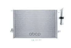 Радиатор кондиционера (конденсер) Daewoo Nubira (1997-1999), Chevrolet Lacetti (2003-2013) METACO арт. 8012-008