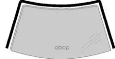 МОЛДИНГ ЛОБОВОГО СТЕКЛА MITSUBISHI арт. 6107A013