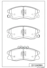D11242 колодки дисковые передние! Chevrolet Captiva, Daewoo Winstorm 2.0/2.4 06> MK KASHIYAMA арт. D11242MH
