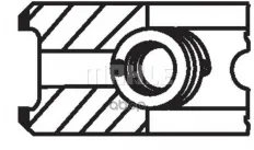 Кольца ДВС поршневые (к-т на 1 поршень) Citroen, Peugeot 1.6-1.9,D 82- Mahle/Knecht арт. 03980N0