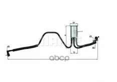 Фильтр топливный Mahle/Knecht арт. KL544