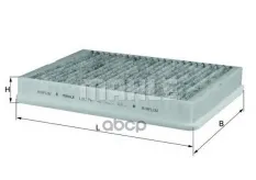 Фильтр салонный Volvo 850 all models 91-96/S70/C70/V70 all models 97-00/S90/V90 2.9i 97-98 Mahle/Knecht арт. LAK79