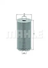 Фильтр масляный Mahle/Knecht арт. OX377D
