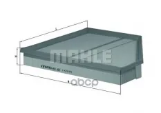 Фильтр воздушный Mahle/Knecht арт. lx2098