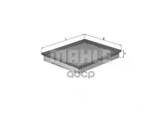 Фильтр воздушный Mahle/Knecht арт. lx1272