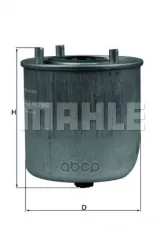 Фильтр топливный Ford 1.4TDCi/1.5TDCi/1.6TDCi, Mazda 1.6MRZ-CD, Volvo 1.6D 11- Mahle/Knecht арт. KL780