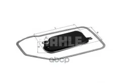 Фильтр масляный ГУРа Mahle/Knecht арт. HX84D