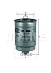 Фильтр топливный Volvo S60/S80/V70 2.4 D5 TD  01--> Mahle/Knecht арт. KC104