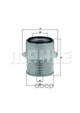 Фильтр воздушный Mitsubishi Pajero 2.5TDI (двиг  4D56TI) 1/90->, 2.8TD (двиг  4M40) 9/93-> Mahle/Knecht арт. LX673