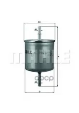 Фильтр топливный Volvo S40, S60, S80, V40, V70 7/00--> Mahle/Knecht арт. KL196