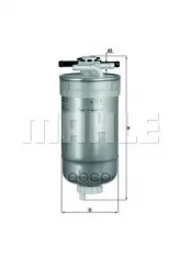Фильтр топливный Mahle/Knecht арт. KL2332