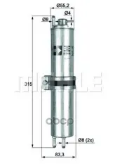 Фильтр топливный BMW: 7 01- Mahle/Knecht арт. KLH12
