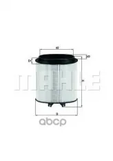 Фильтр воздушный Porsche 911 Mahle/Knecht арт. LX2974