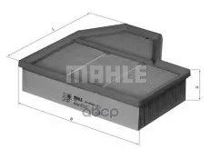 ФИЛЬТР ВОЗДУШНЫЙ Mahle/Knecht арт. LX987