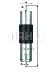 Фильтр топливный BMW X5 3.0 D 24V 03> Mahle/Knecht арт. KL473