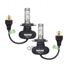 Лампы светодиодные LED H4 6000K 4000Lm P43T (упаковка 2 шт, цена за комплект) Masuma арт. L640