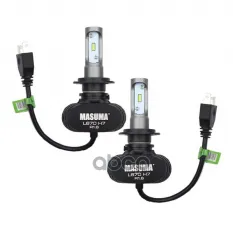Лампа светодиодная 12/24V H7 18W 4000lm PX26d 6000K MASUMA LED 2 шт. картон L670 Masuma арт. L670