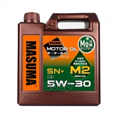 Масло моторное 5W-30 SN+/C3 (универсальное, синтетика) 4л Masuma арт. M-2003E