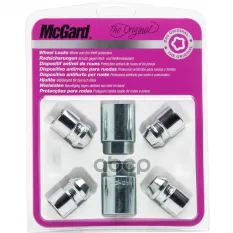 Гайка колеса М12х1.5х35 секретки конус закрытая комплект 4шт. 2 головки под ключ 19мм MCGARD McGARD арт. 34257 SU