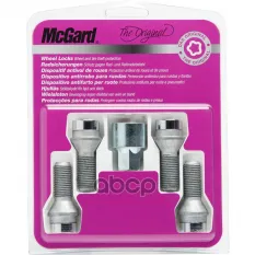 Болт колеса М14х1.5х27.3 секретки конус комплект 4шт. головка под ключ 17мм MCGARD McGARD арт. 27222 SU