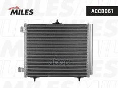 Конденсер CITROEN C2/C3 / PEUGEOT 207/1007 1.1-1.6/1.4-1.6HDi 02- Miles арт. accb061