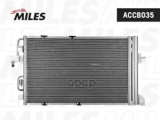 Конденсер OPEL ASTRA G/ZAFIRA A 1.4-2.2 DI 02- Miles арт. accb035