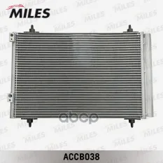 Конденсер CITROEN C4 / PEUGEOT 307/308 2002- 1.8/2.0/1.6D/2.0D Miles арт. accb038