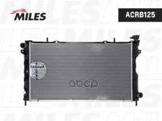 Радиатор Chrysler Voyager (00-08)  Dodge Caravan (05-07) 2.4 MT  паяный Miles арт. acrb125