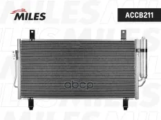 Конденсер MITSUBISHI OUTLANDER 2.0/2.4/2.2D 12- Miles арт. accb211