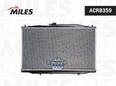 Радиатор HONDA ACCORD 2.4 03- паяный Miles арт. acrb359