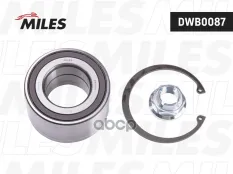 Подшипник ступ.RENAULT FLUENCE/MEGANE III/DUSTER 08- пер. Miles арт. dwb0087
