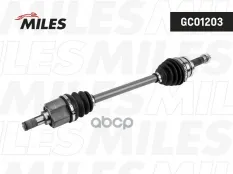 Привод в сборе HYUNDAI SOLARIS II (17-)/KIA RIO (17-) 1.4i 6MT (перед. лев.) Miles арт. gc01203